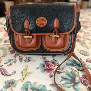 Vintage Dooney & Bourke knockoff AWL Large Double Pocket Outback Bag